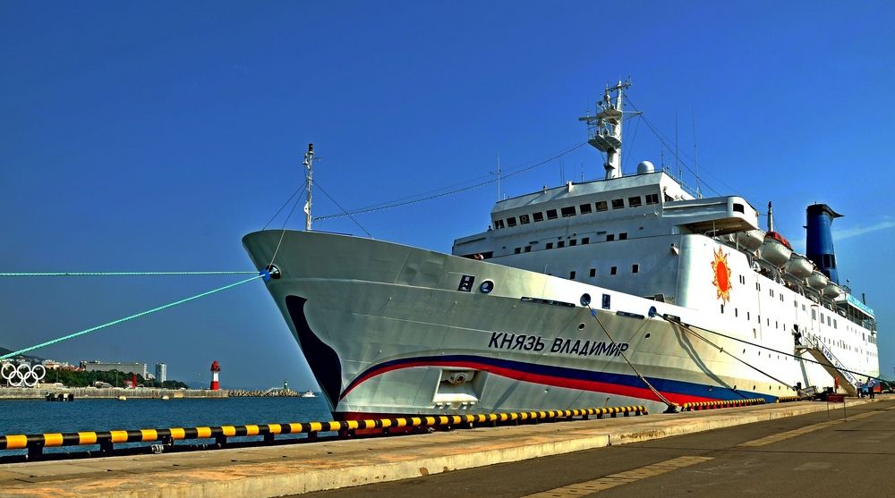 Круизный лайнер.