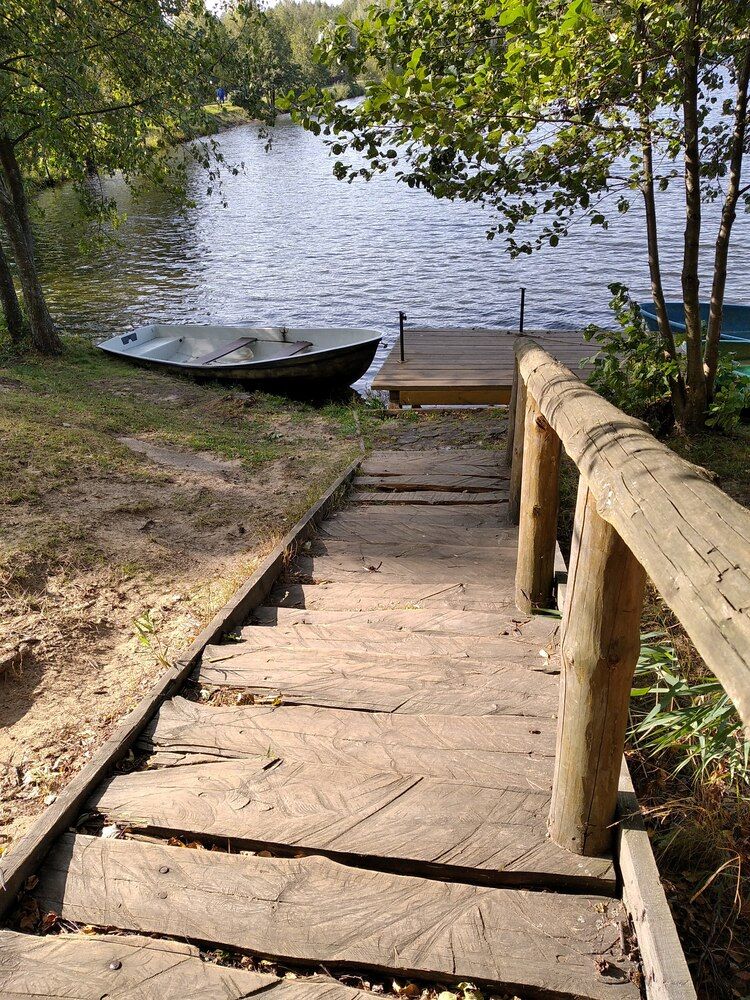 импровизированная пристань