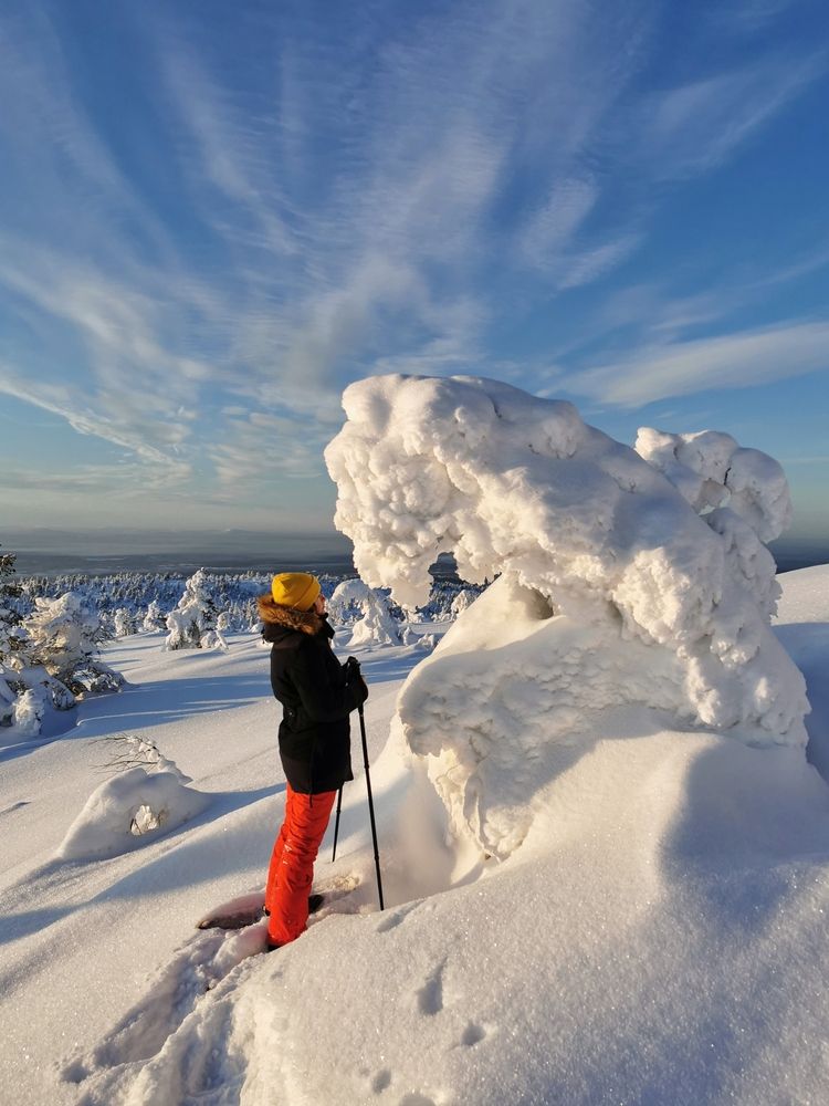 At the mouth of the snow dragon