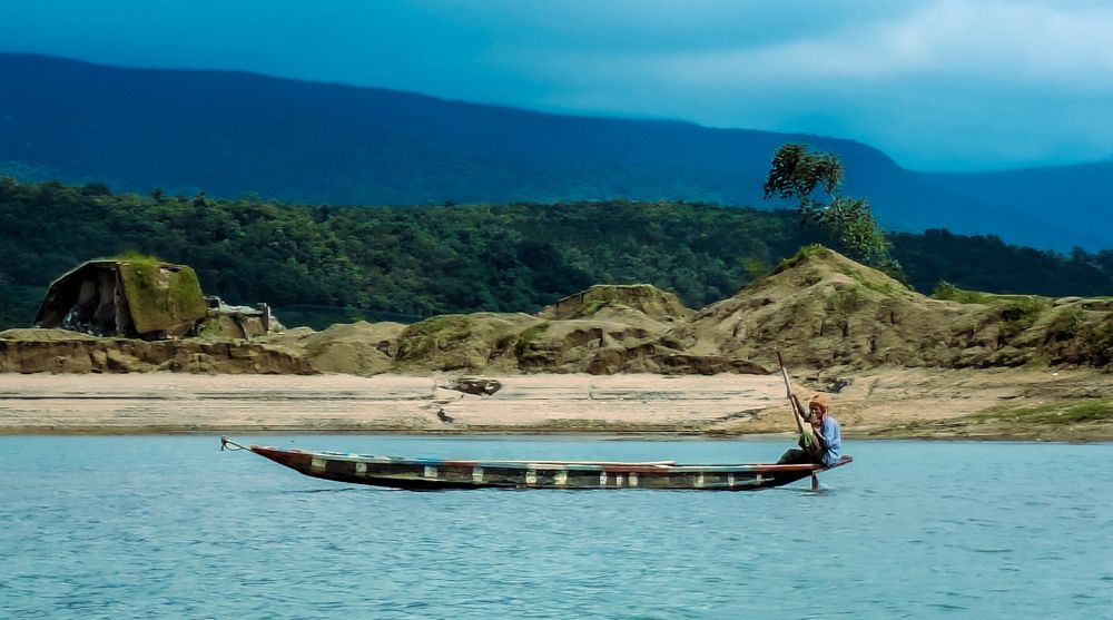 Solitude on the Serene Waters