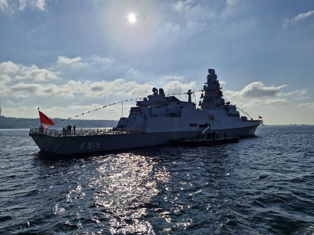 Turkish warship