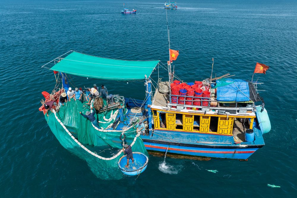 Fishing ship, Vietnam