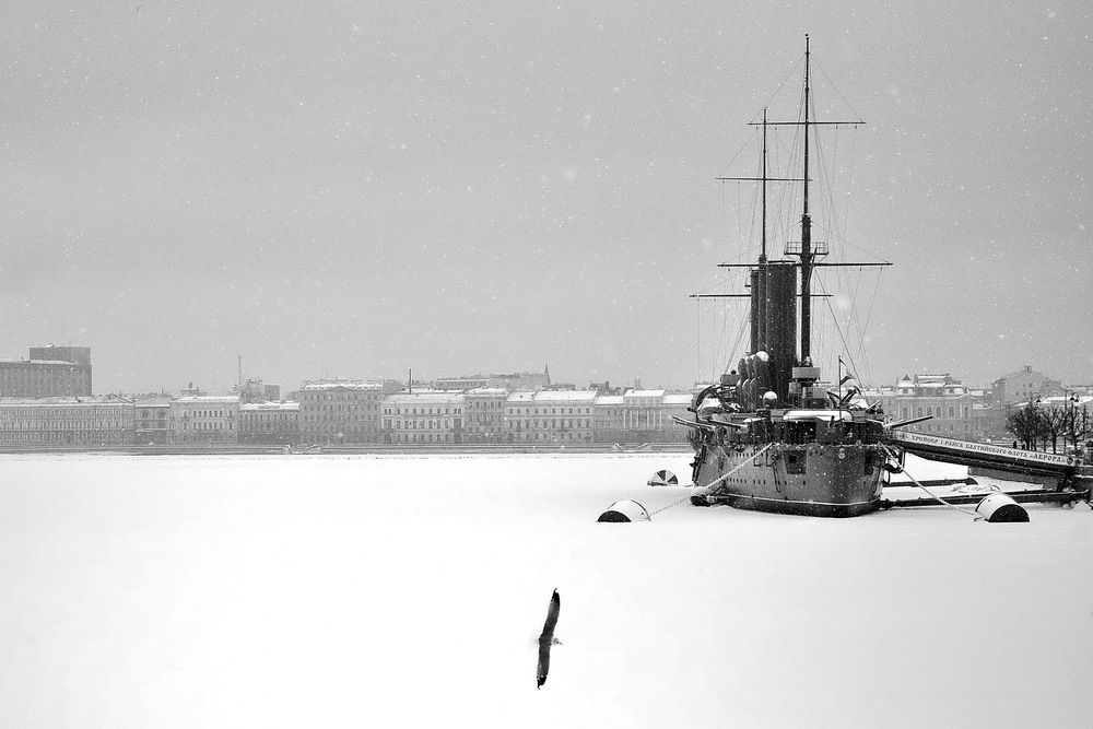 Легенда России на вечной швартовке.