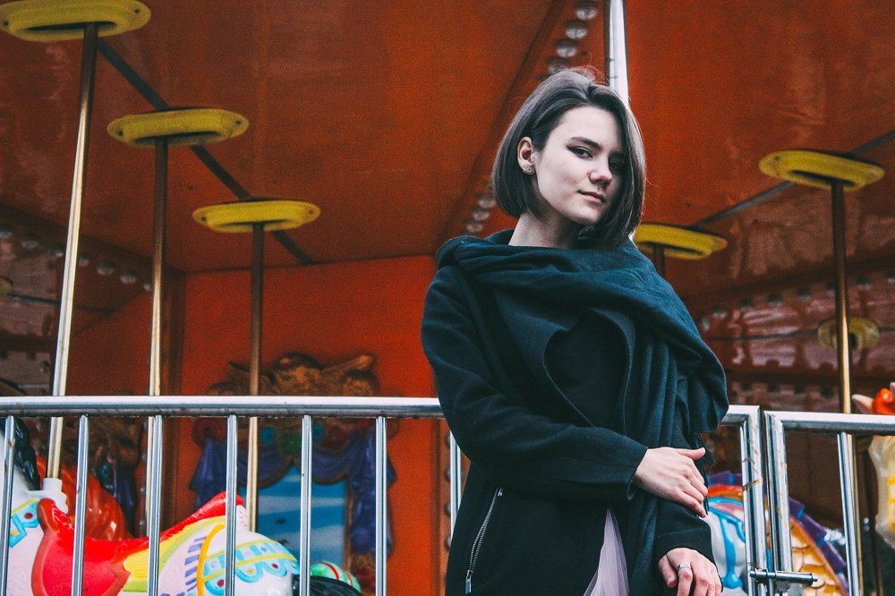 Девушка в парке