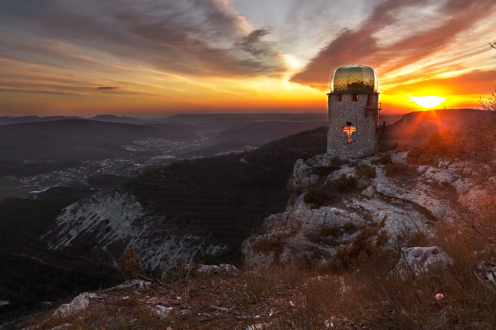 Нежный закат