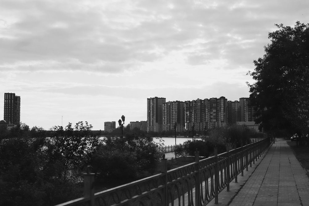 Набережная Приволжского Затона.