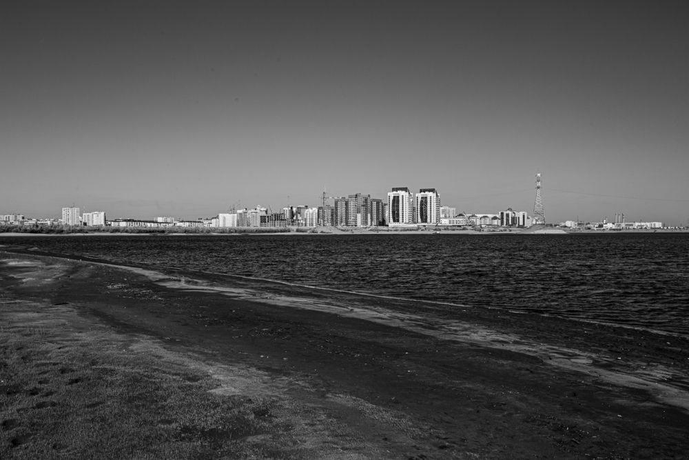 Вид с протоки.