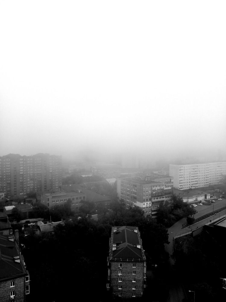 Foggy BW.