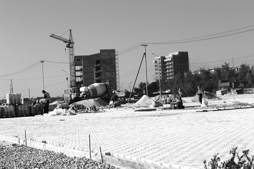 Новостройки.