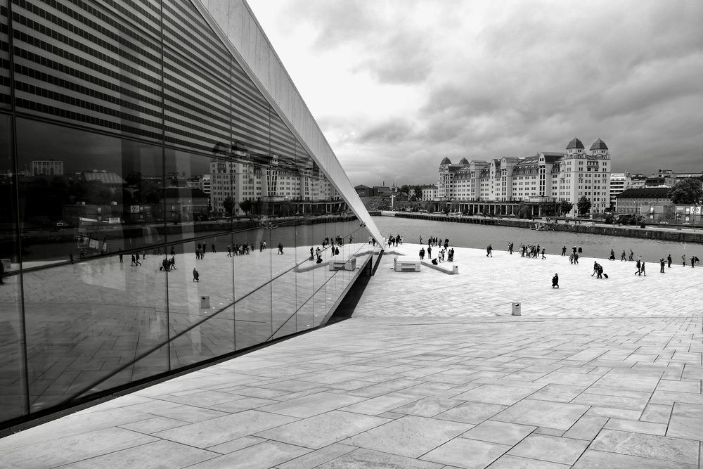 Reflection of the city