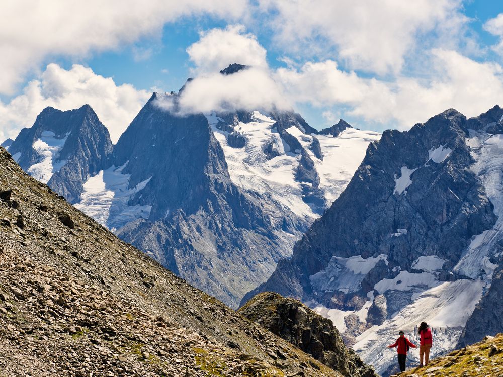 В горах Домбая