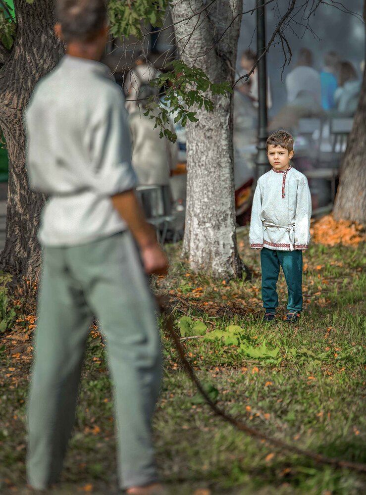 Тятя сердится