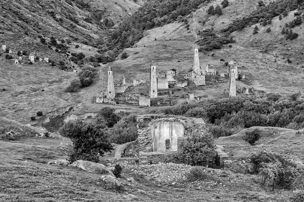 Древний город в горах