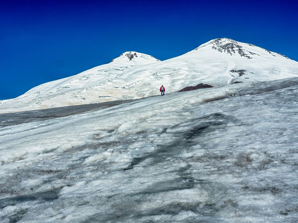 К вершине Эльбруса