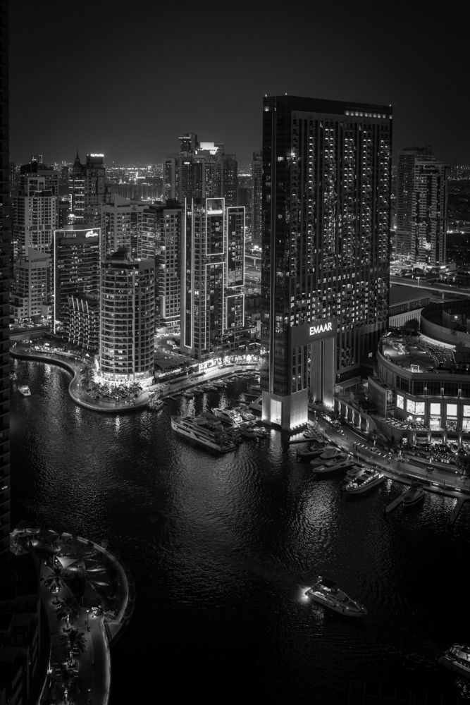 Ночной Дубай