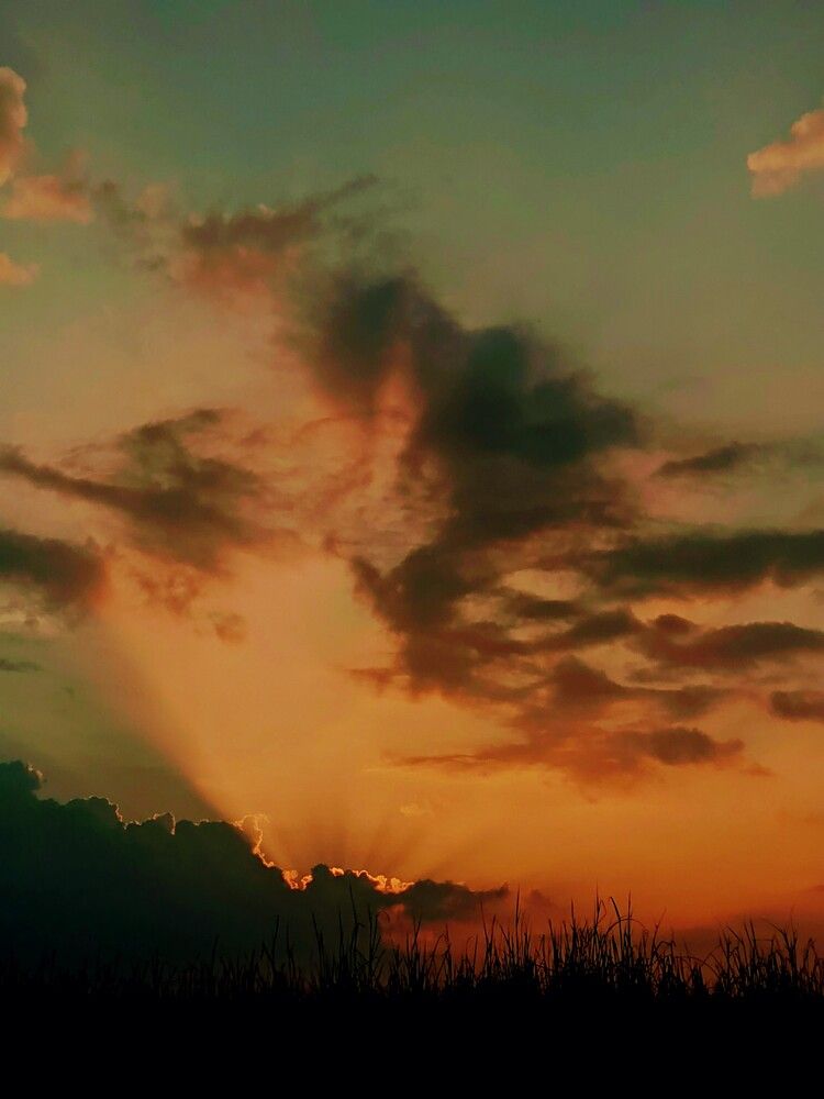 The last glow before the dark.