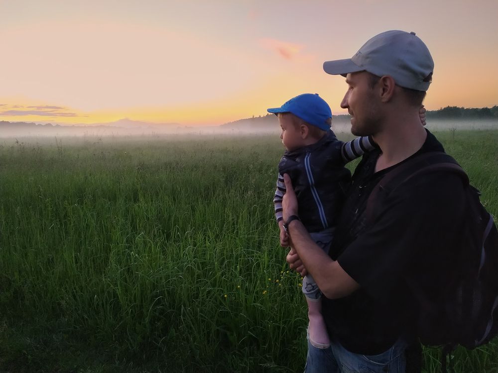 На закате солнца