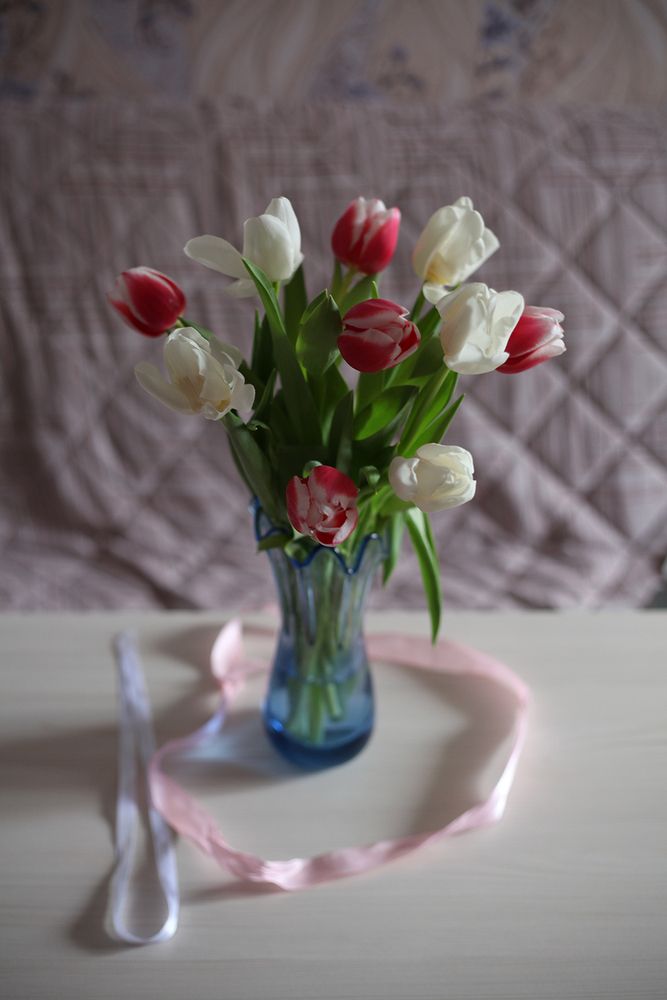 Букет тюльпанов.