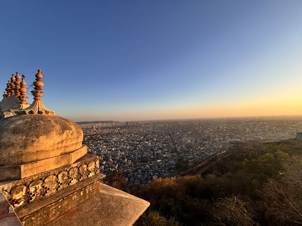 View from Jaisalmer Fort Golden City