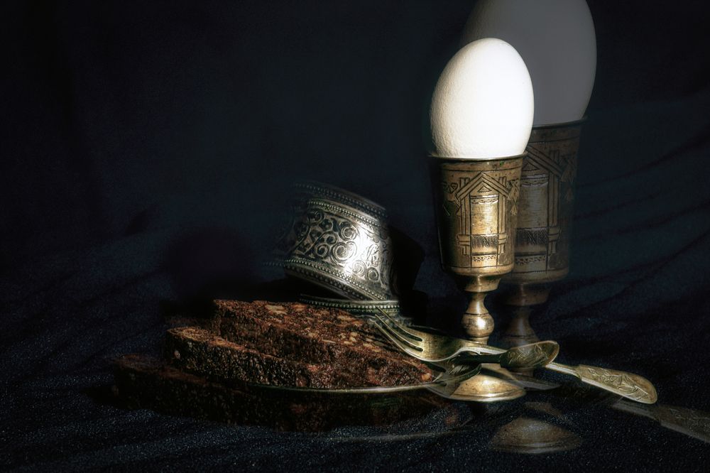 Чёрный хлеб.