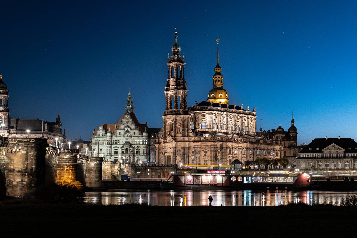 Dresden at night