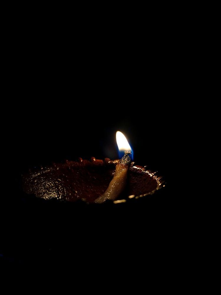The brightness of the light