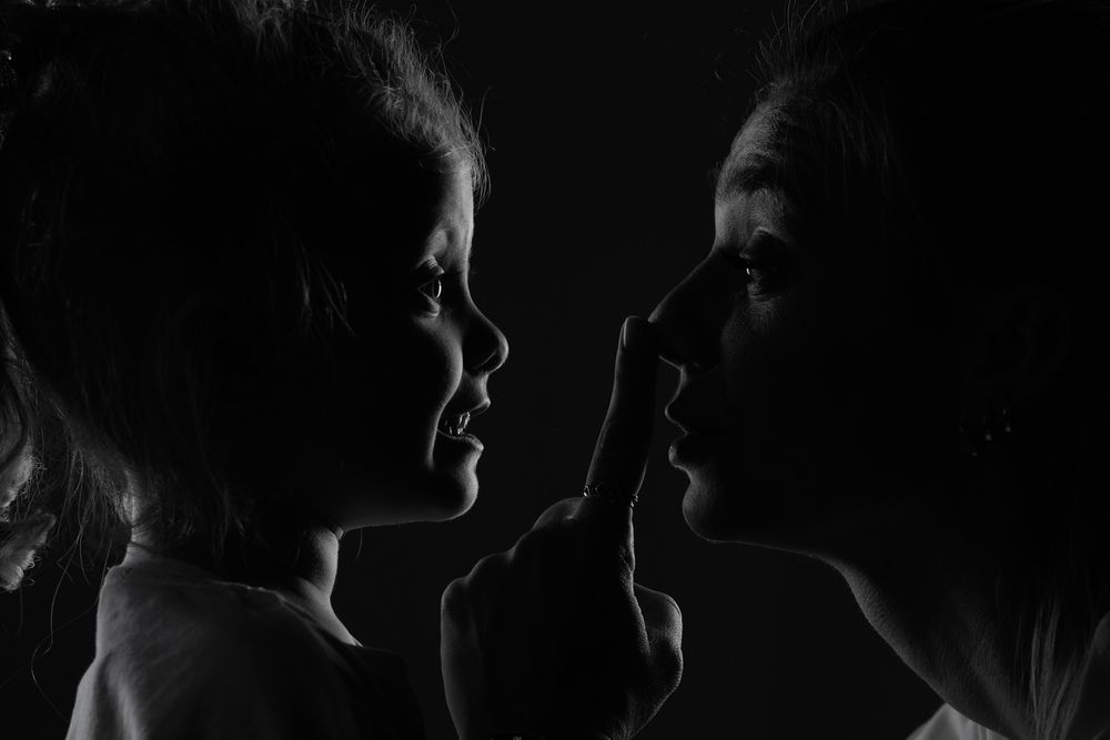 Be silent