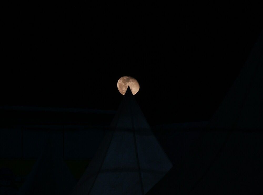 Moon on the Peak