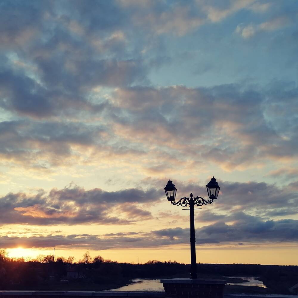 Sunset over Venta.