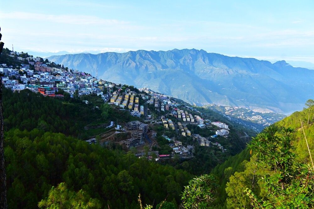 Mountain Cityscape