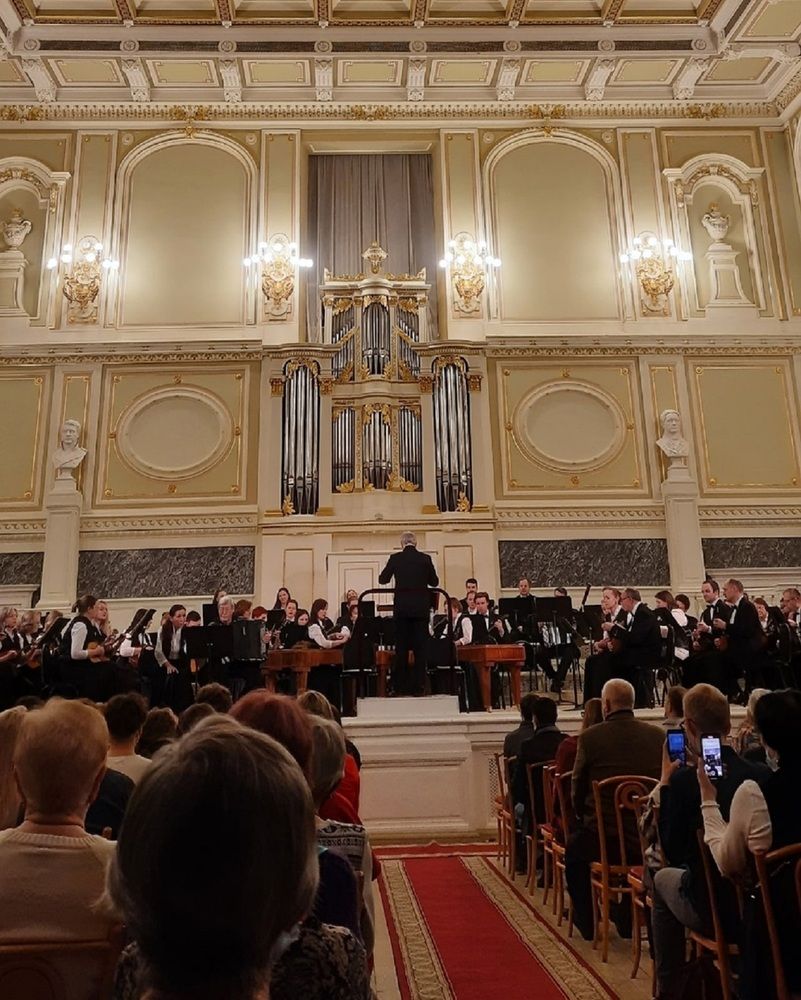 На концерте