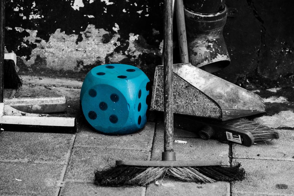 The Dice Color Indigo