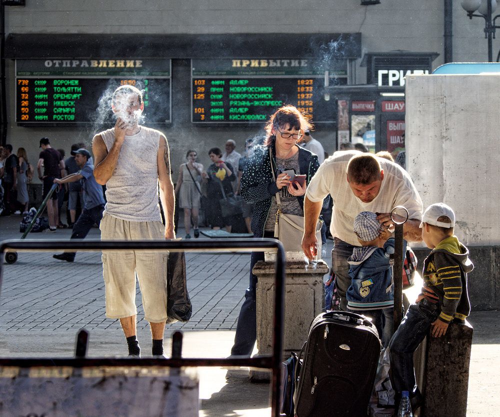 В ожидании поезда