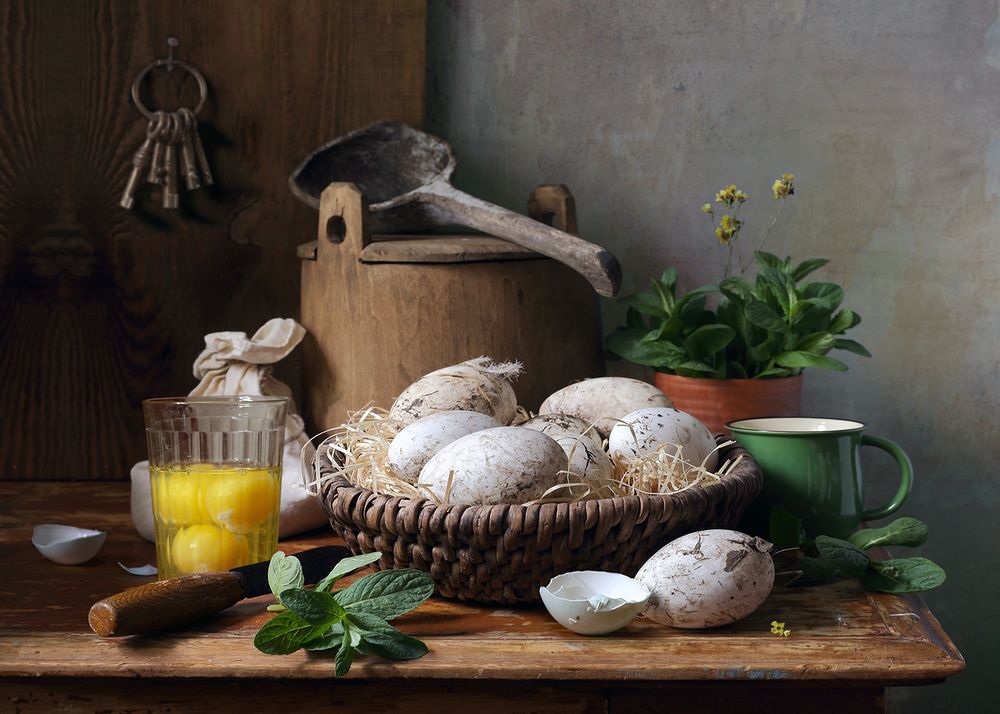 Гусиный яйца