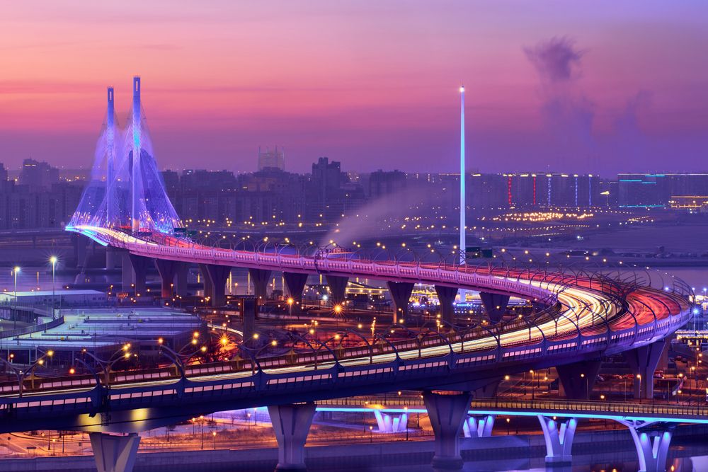 Крестовский. Утро. Декабрь