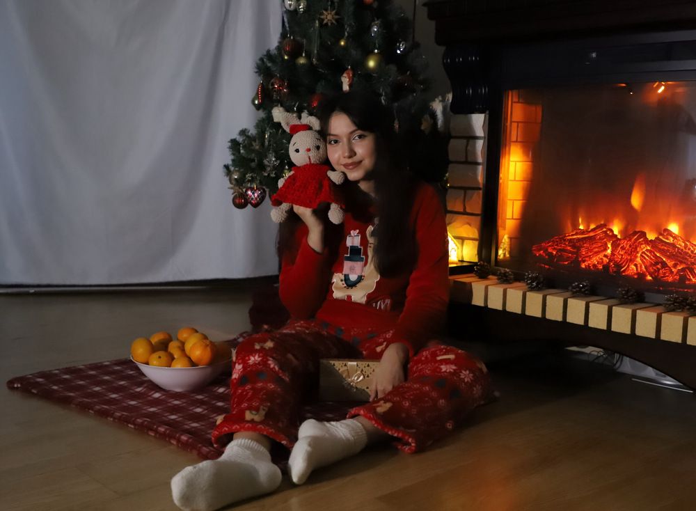 Рождественский зайчик.