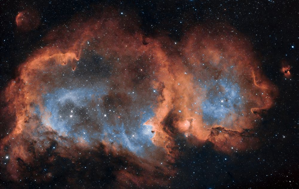 Туманность Душа (IC 1848)