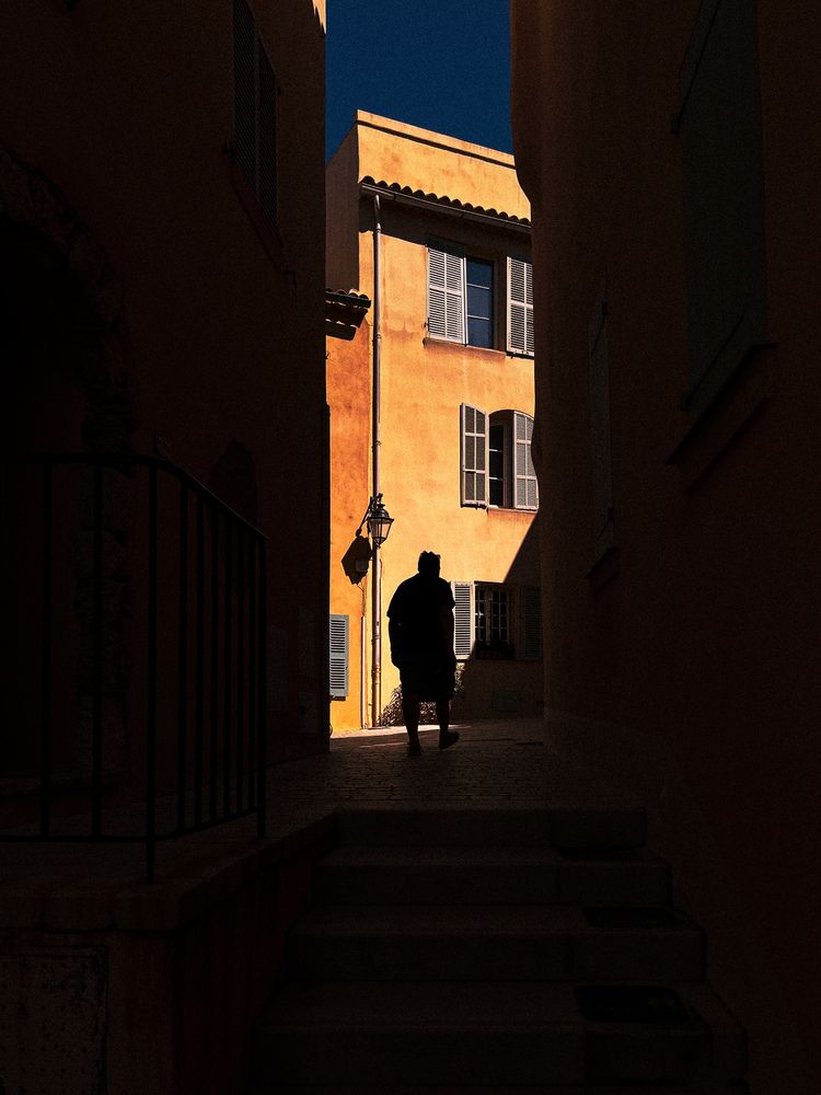 Man in Corridor
