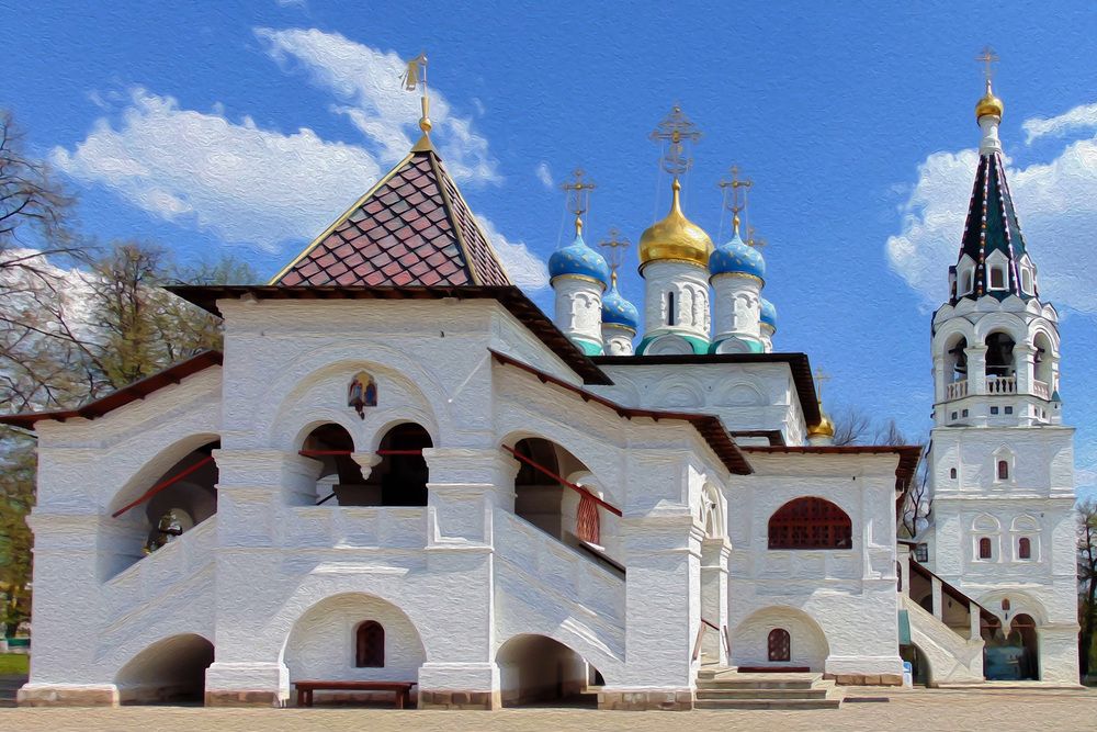 Благовещенская церковь. Павловская Слобода.