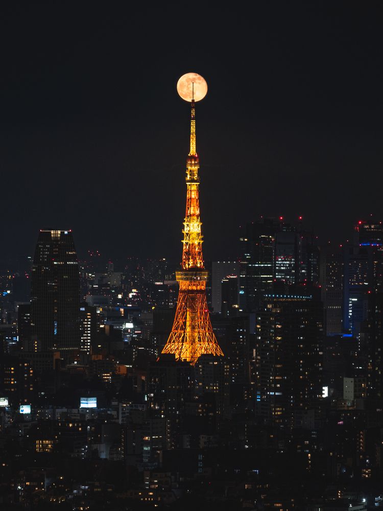 Lunar Majesty Above Tokyo