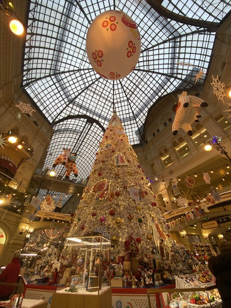 Елка в ГУМе