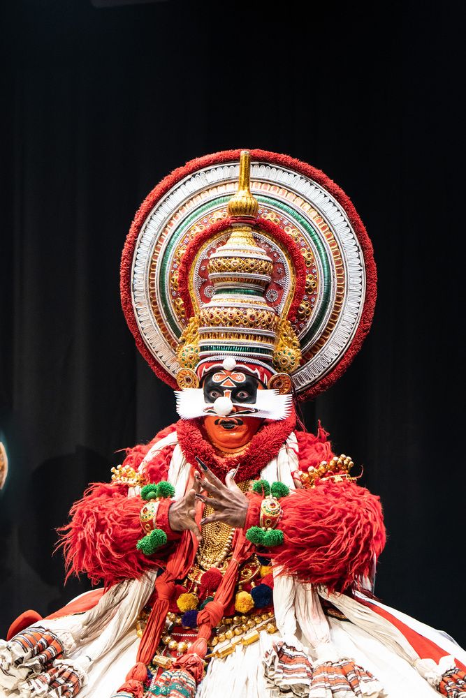 Dushasana in Vastraharanam Fury