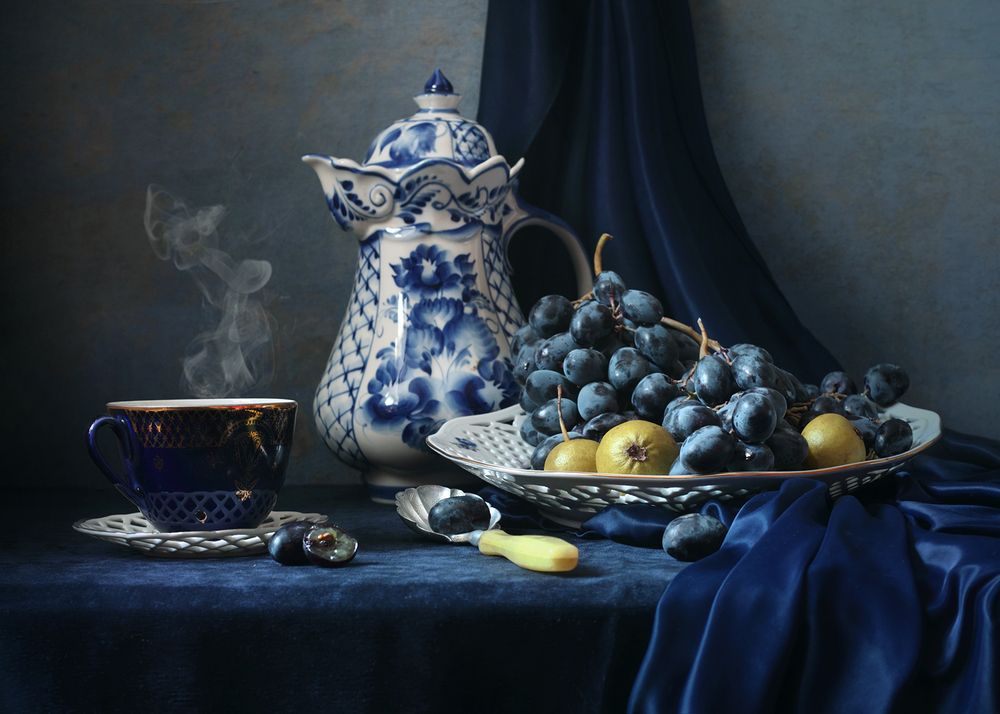 Синий виноград