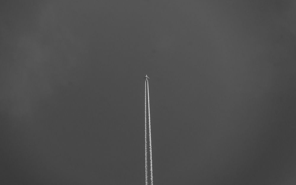 High into space