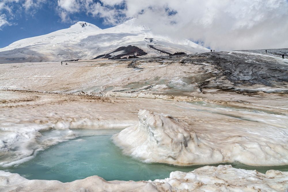 Лето Эльбрусе