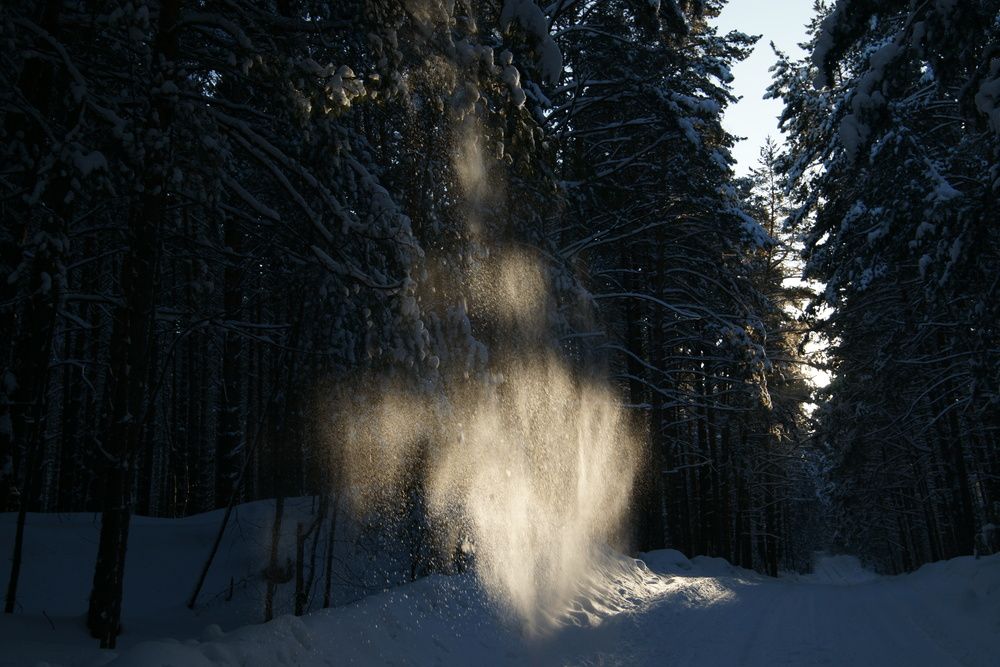 Снежное привидение)