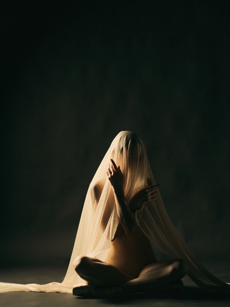 Мраморная вуаль