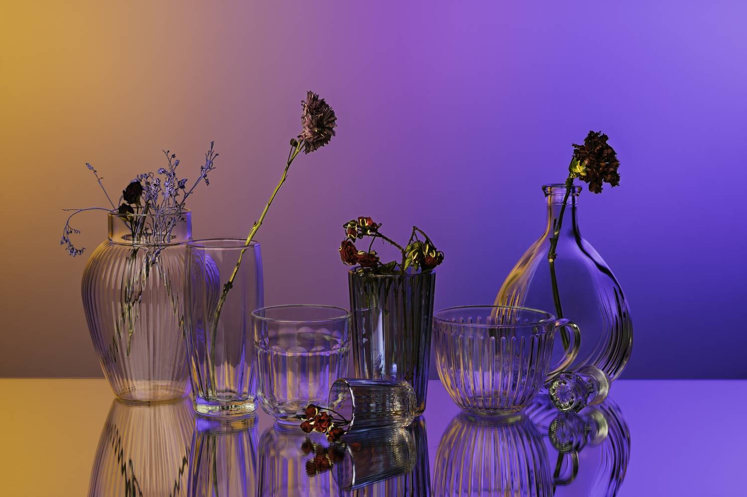 Стекло и градиент