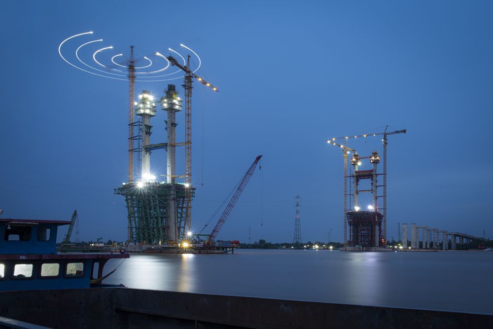 Light-based radio broadcasting facility (No1)