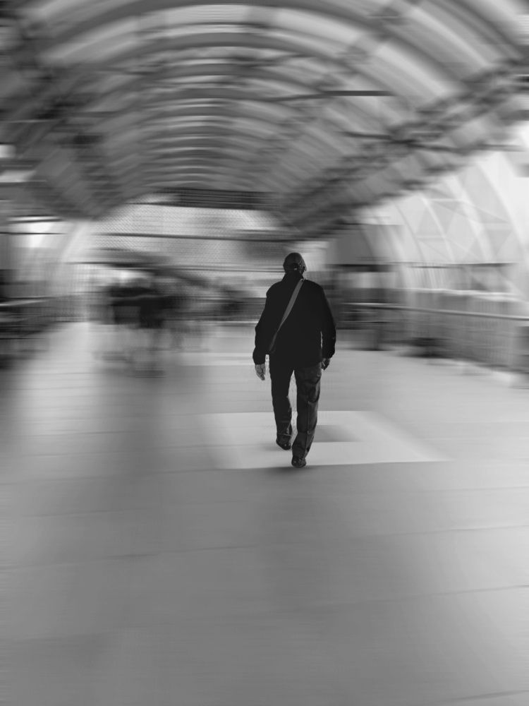 Streets of shadows and light.